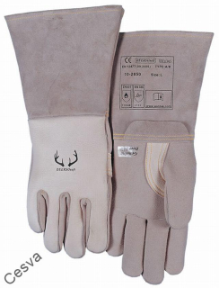 MIG/MAG - Svářecí rukavice z jelení kůže s COMFOflex® vložkou